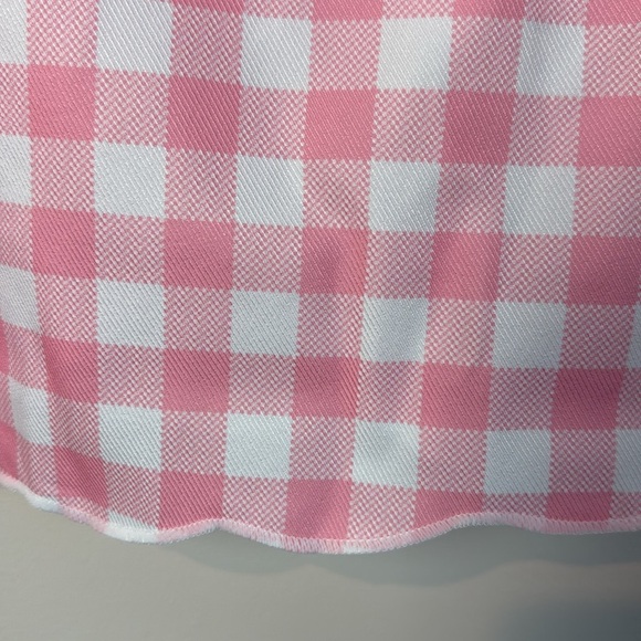 Barbie Costume Dress Pink Plaid Halloween Costume Princess Movie Cosplay NWOT - Picture 9 of 10